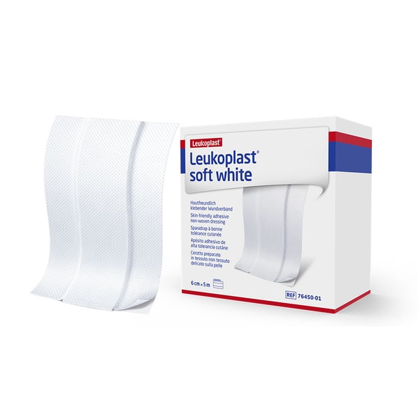 BSN Leukoplast Soft wondpleister - 6 cm x 5 meter