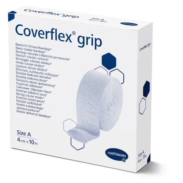 Buisverband Coverflex-grip C 6,75cm x 10 m, foto 2 van 2