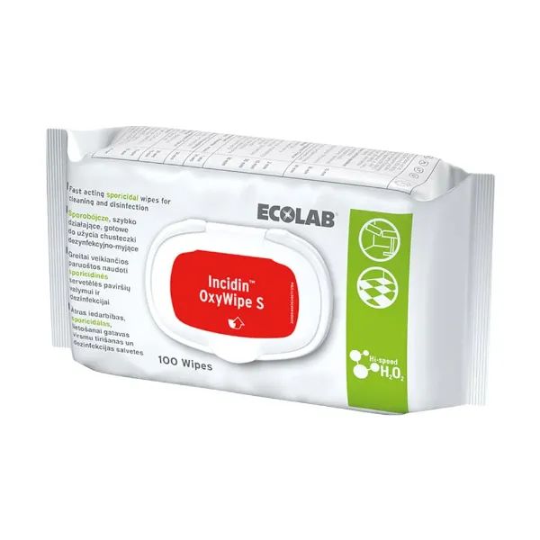 Incidin OxyWipe S 100 doekjes