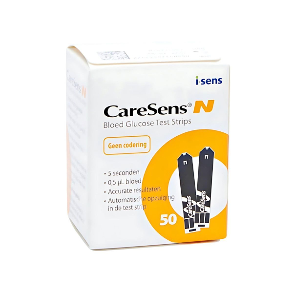 Caresens-N bloedglucose strips