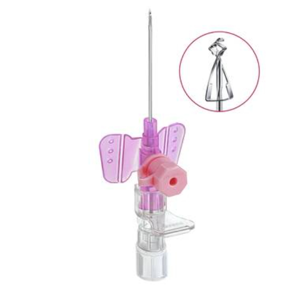 Catheter Vasofix Safety FEP 20G X 50MM-EU (pink) wing + por
