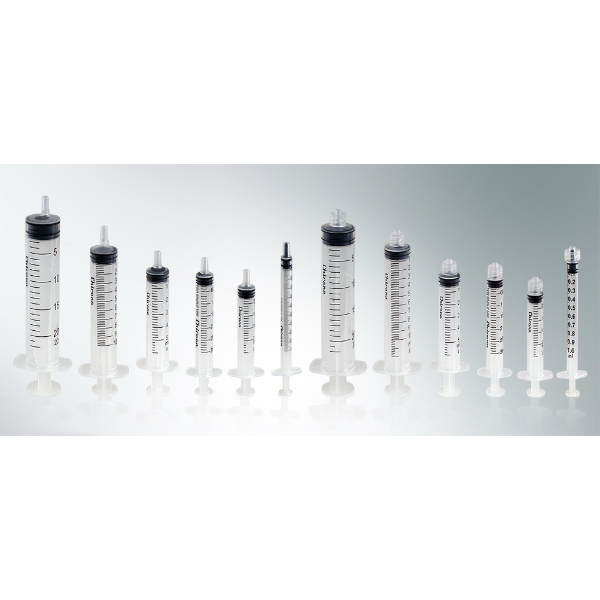 Chirana injectiespuit 3 delig luer 1 ml