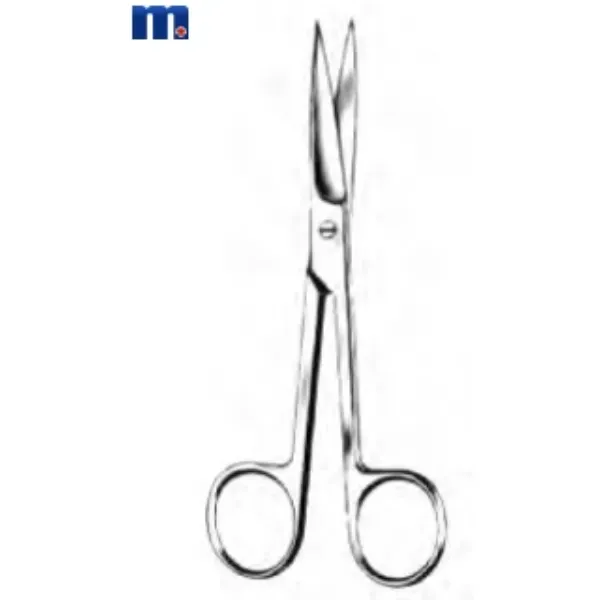 Schaar chirurgisch spits / spits 11 cm recht