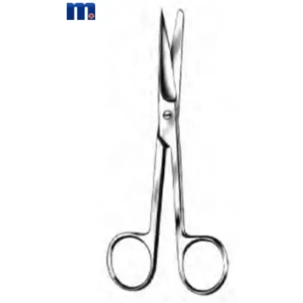 Schaar chirurgisch spits / stomp 16 cm recht