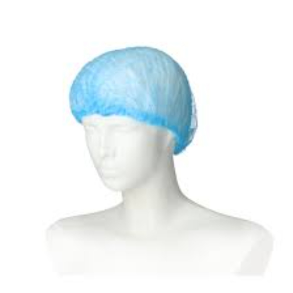 Clip Cap non woven haarnet wokkel blauw