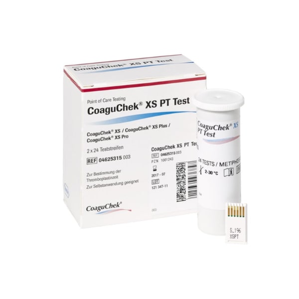 CoaguChek XS PT teststrips