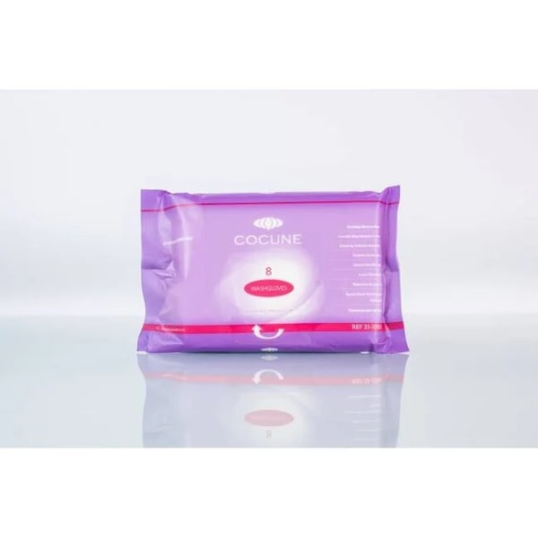Cocune Washandjes hypoallergeen 5 stuks per verpakking, foto 2 van 2