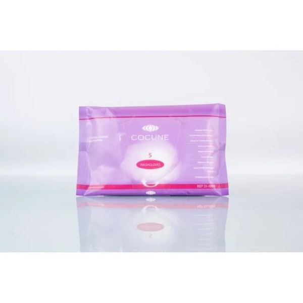 Cocune Washandjes hypoallergeen zonder parfum 8 stuks per verpakking, foto 2 van 2