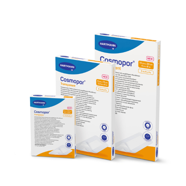 Cosmopor Transparant wondverband met wondkussen 9 x 10 cm