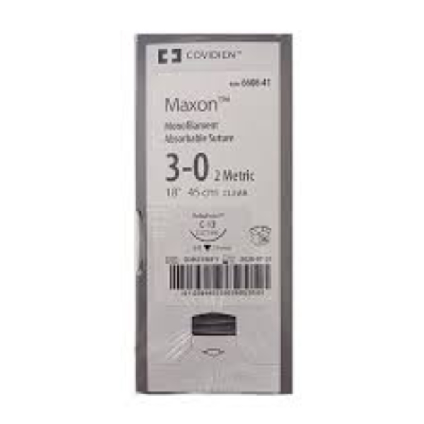Covidien Maxon hechtdraad 3-0 45 cm c-13 naald