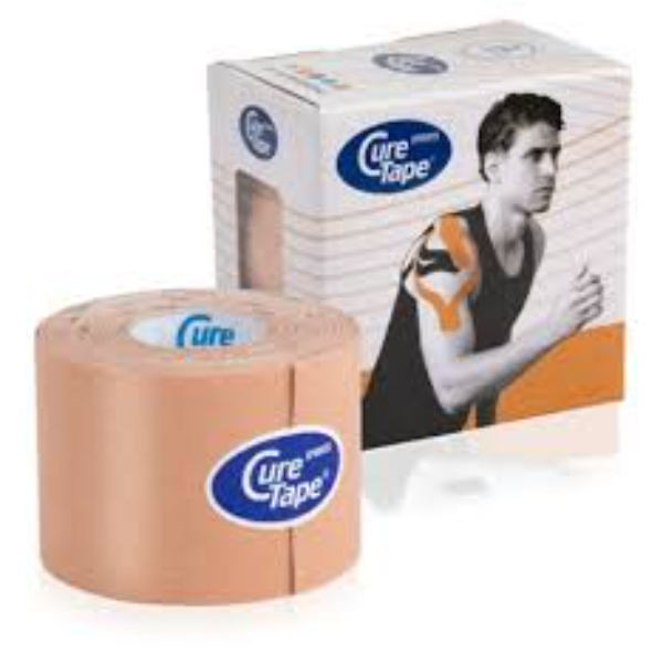 Curetape Sports 5 meter x 5 cm beige
