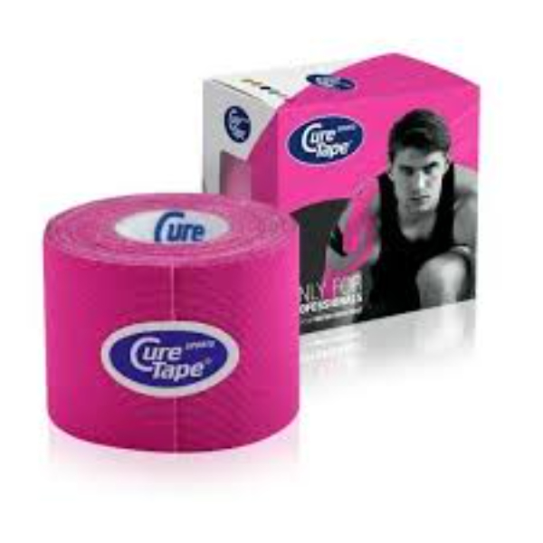 Curetape Sports 5 meter x 5 cm roze