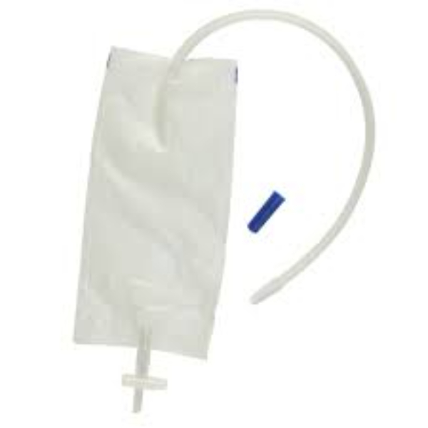 Curion Curibag Urinebeenzak Eendaags 500ml 60cm Kruiskraan