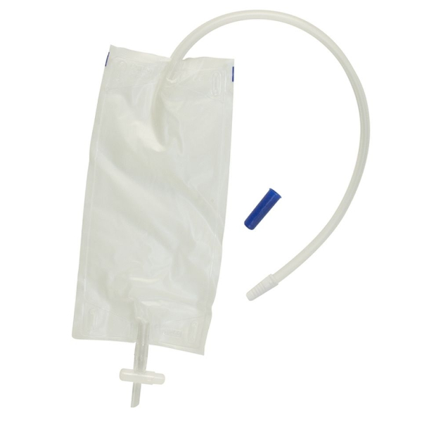 Curion Curibag Urinebeenzak Eendaags 750ml 45cm Kruiskraan