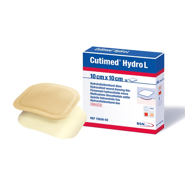 Cutimed Hydro L Hydrocolloid verband - 10 x 10 cm