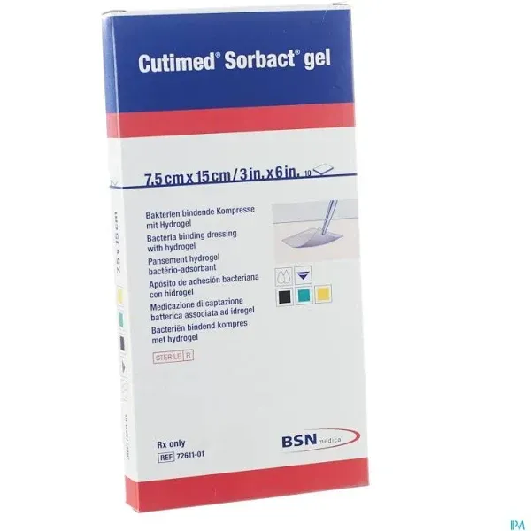 Cutimed Sorbact kompres met gel