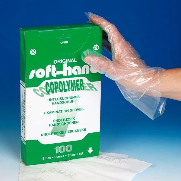 Soft-Hand copolymer handschoenen poedervrij - M