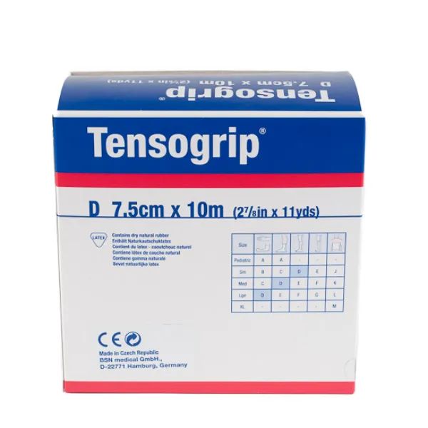 BSN Tensogrip buisverband maat D - 7.5 cm x 1 m