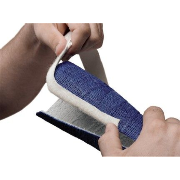 Delta Terry-Net Fleece klevende randpolstering zwart 8 cm x 13,5 m