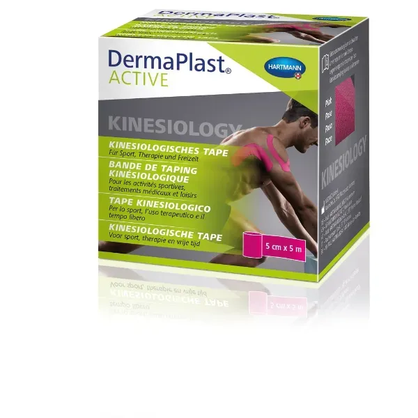 Dermaplast ACTIVE Kinesiology Tape roze