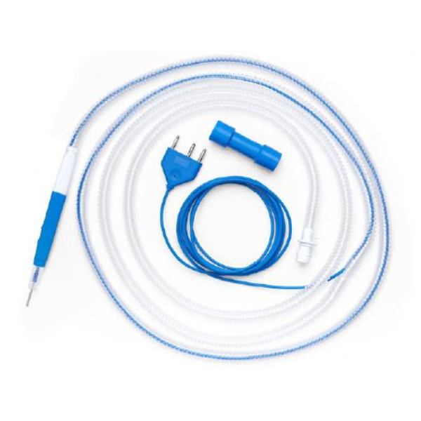 Diathermiepen met rookafzuiging 7 cm ss blade electrode