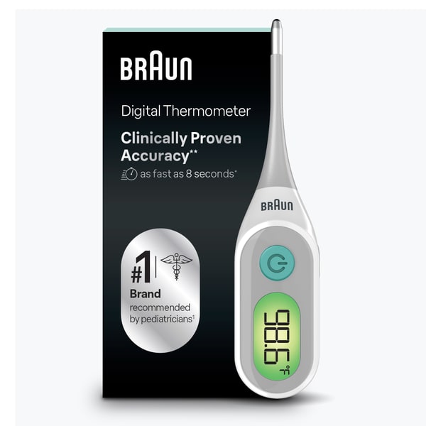Digitale thermometer flexibele tip Braun