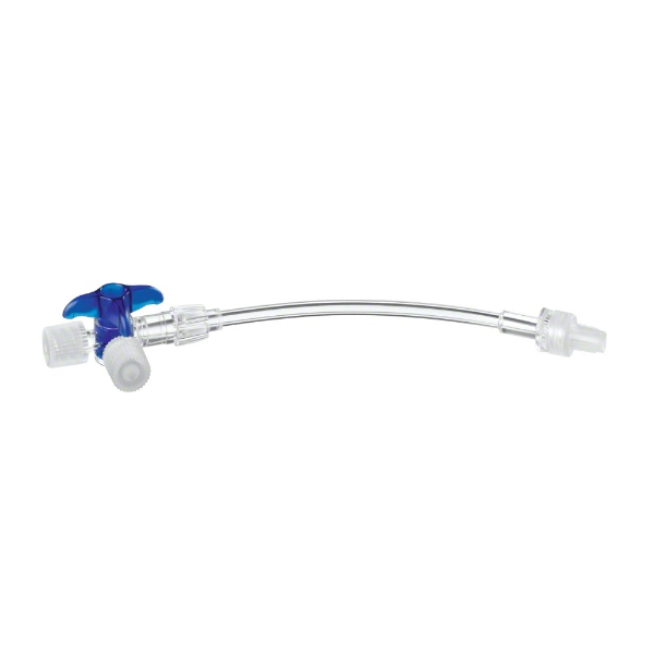 Discofix C-3 Blue driewegkraan, 100cm tube - 16560C