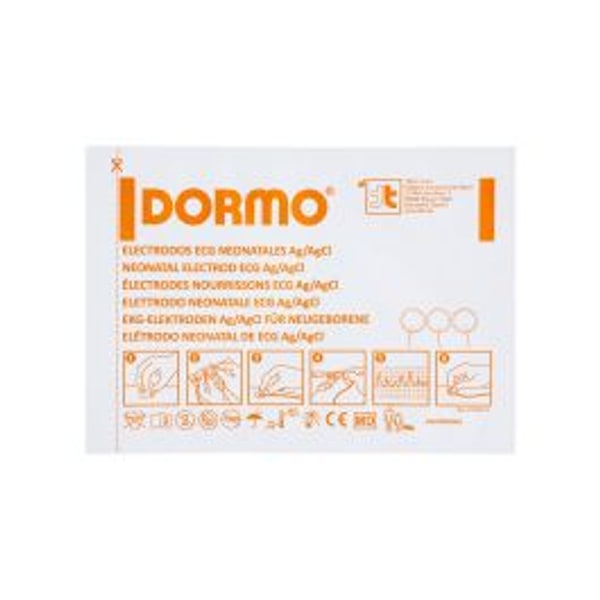 Dormo ECG electrode foam met gel pediatrie/neonataal TEM01