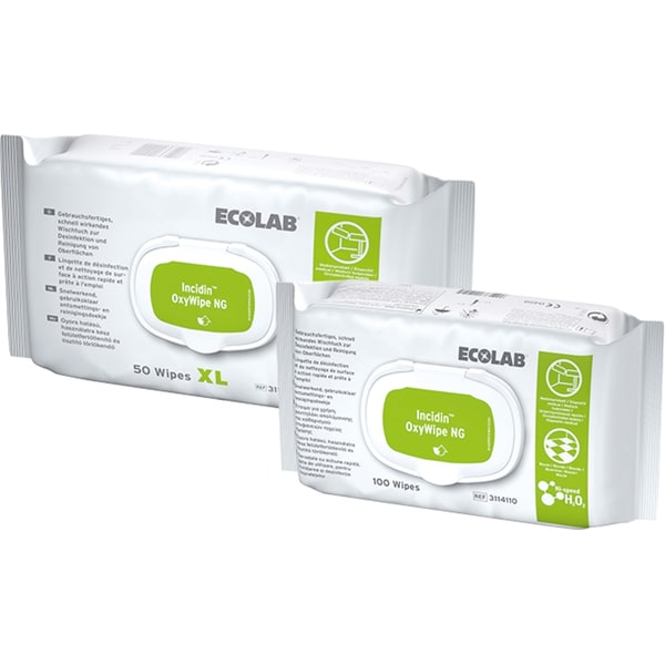EcolaB Incidin Oxywipe NG 20 x 20 cm