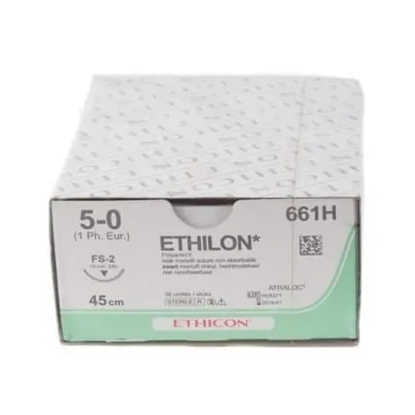 Ethilon hechtdraad 2-0 FS naald 45 cm, foto 5 van 6