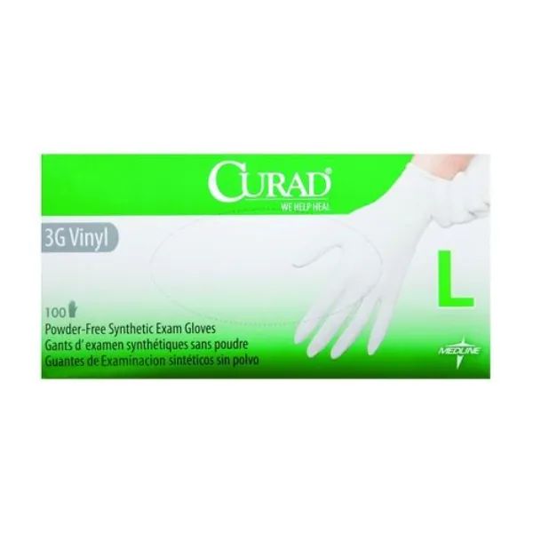 Medline Curad 3G Stretch onderzoekshandschoenen vinyl - L