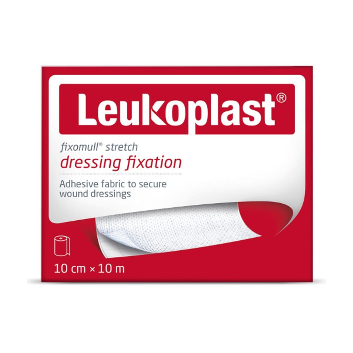 Fixomull stretch fixatiepleister 10 m x 10 cm