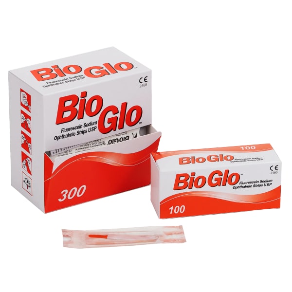 Flu Bioglo fluorescine strip (100)