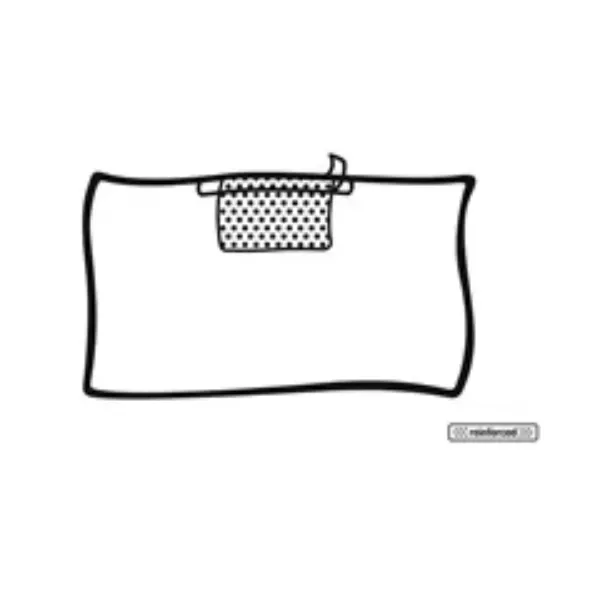 Afdeklaken zelfklevend Foliodrape Protect - 170 x 300 cm
