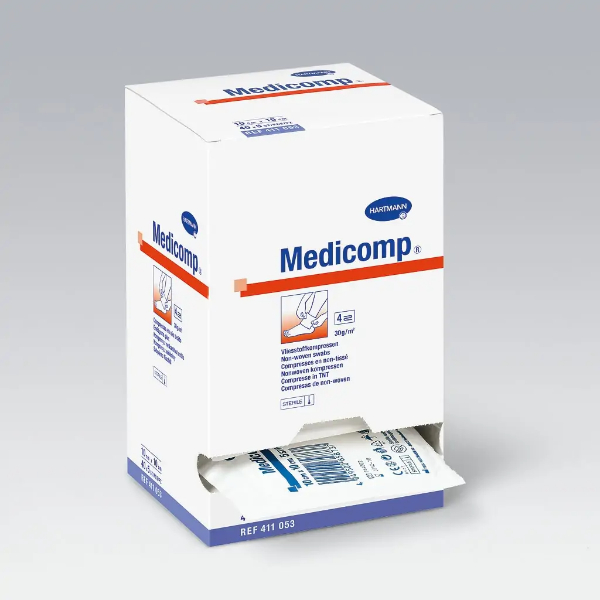Gaaskompres Medicomp 10 x 10 cm