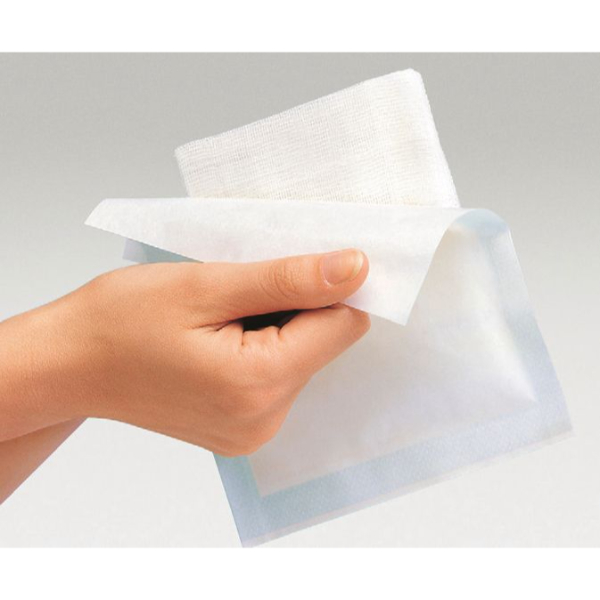 L&R Gazin gaaskompressen steriel 8 laags 10 x 20 cm 25 x 2 stuks