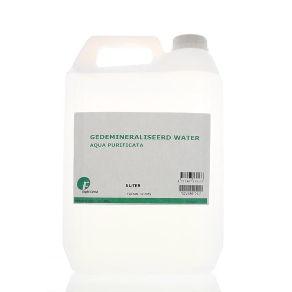 Gedeminiraliseerd water 5 liter