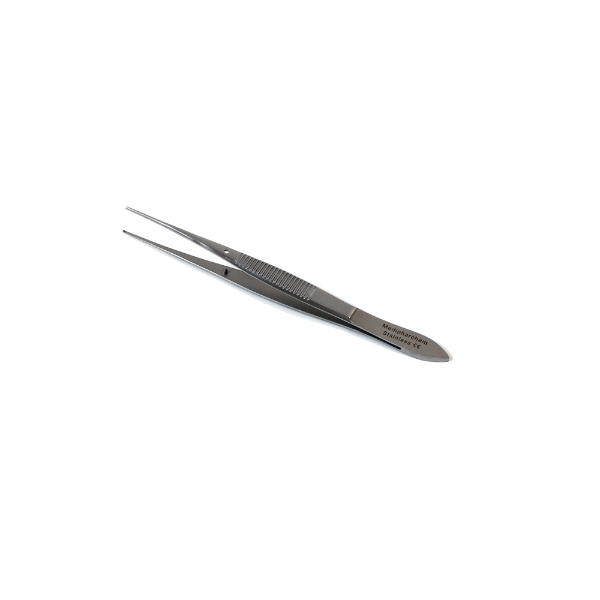 Graefe irispincet 1x2 tanden 11 cm gebogen rvs