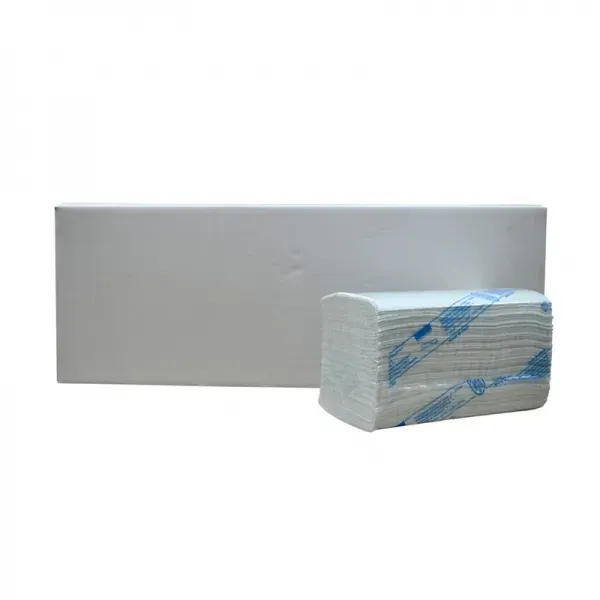 Handdoekjes flushable Z-vouw cellulose 3 laags 22 x 22 cm 170 vel