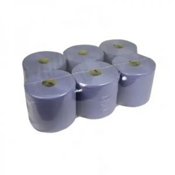 Handdoekrol Midi Centerfeed blauw cellulose 2 laags 20 cm 135 meter