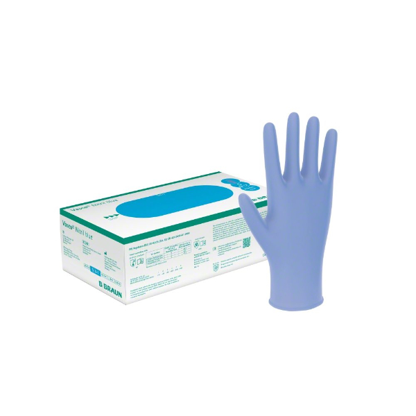 Handschoenen VASCO Nitrile Blue PF L - 9209833 OP=OP