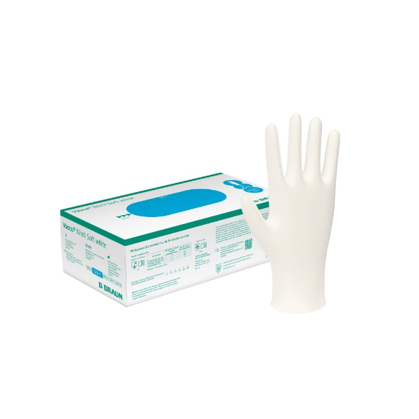 Handschoenen VASCO Nitrile Soft White PF XL - 9201140