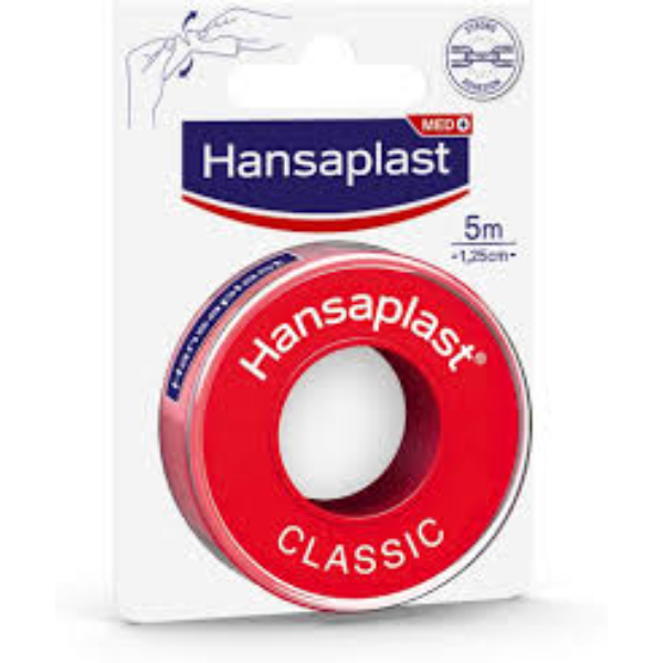 Hansaplast classic hechtpleister 5 m x 1,25 cm
