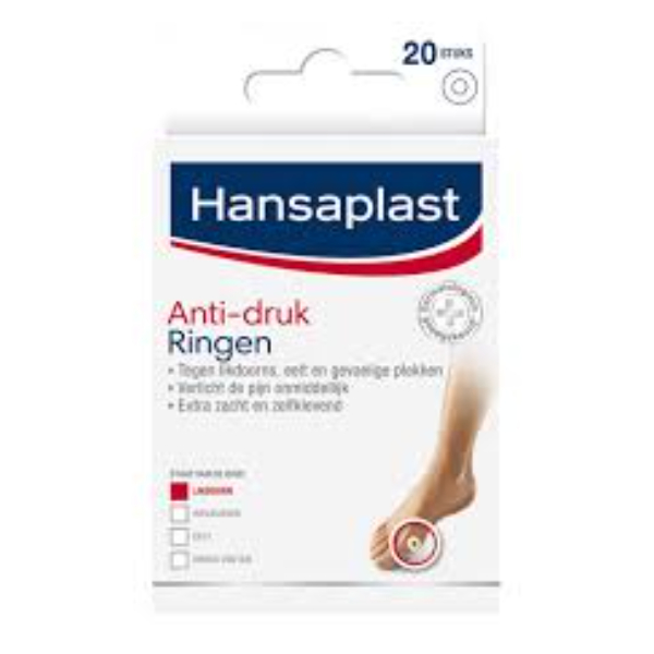 Hansaplast voetverzorging antidrukringen klein