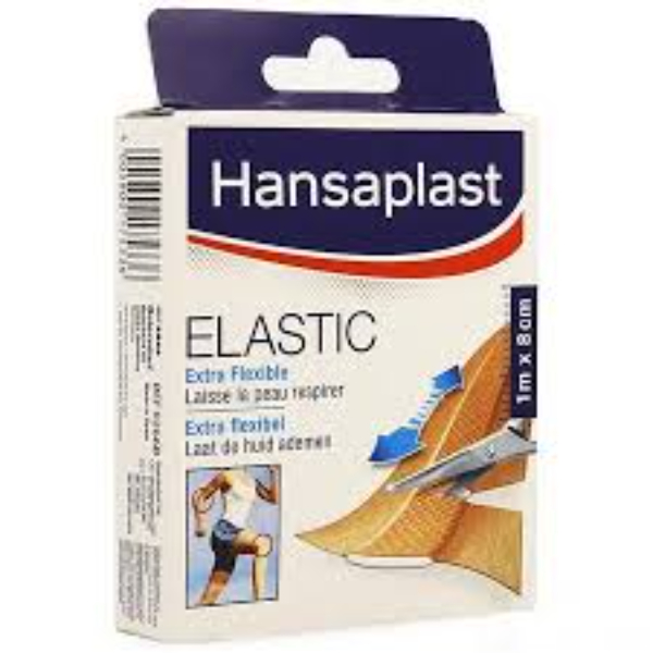 Hansaplast wondpleister elastic 100 x 8 cm