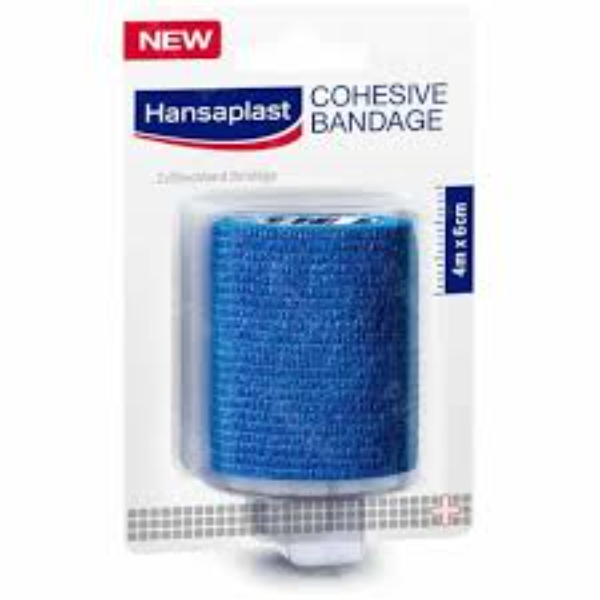 Hansaplast zelfhechtende bandage 4 m x 6 cm