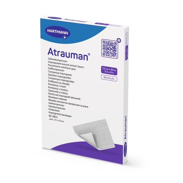 Hartmann Atrauman zalfgaas - 7,5 x 10 cm, 50 stuks