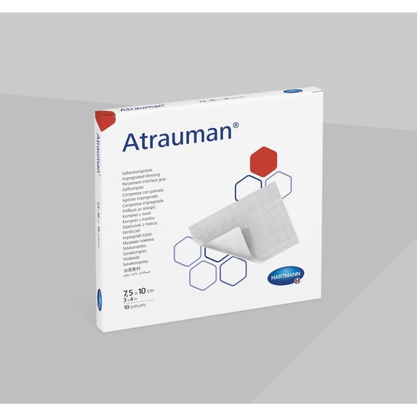 Hartmann Atrauman zalfgaas - 7,5 x 10 cm, 50 stuks