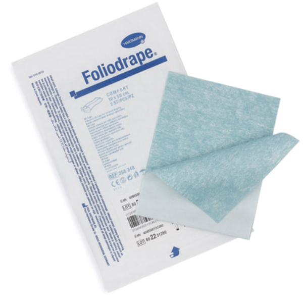 Hartmann Foliodrape afdekmateriaal met plakstrip 175 x 200 cm