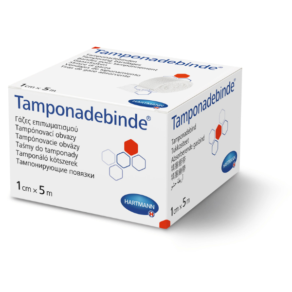 Hartmann gaasstroken tamponade 5 meter x 2 cm
